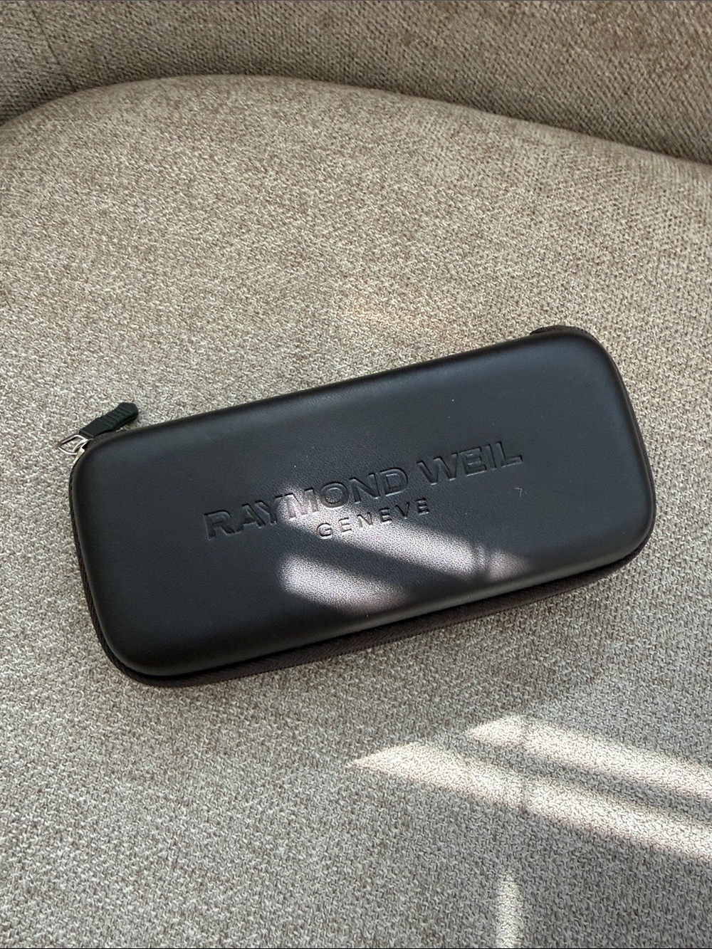 Raymond Weil Black Zip Travel Watch Case